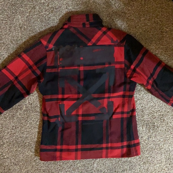 Off-White
Diagonal stencil checkered flannel shirt - Picture 3 of 6